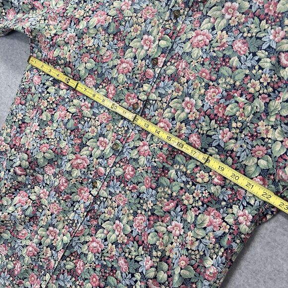 Vintage Tango by Max Raab Shirt Mens Medium floral Camp USA - Picture 7 of 15